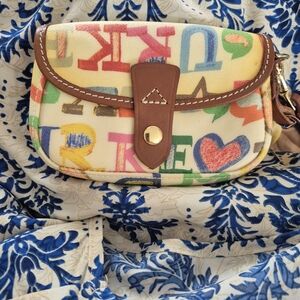 Dooney & Bourke Multicolor Alphabet Mini Bag